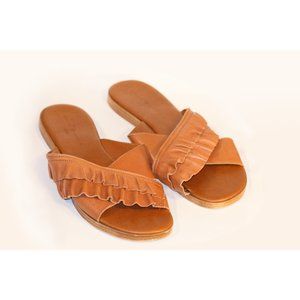 Mercanti Fiorentini Ruffle Sandal